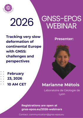 GNSS-EPOS 2026 Webinar